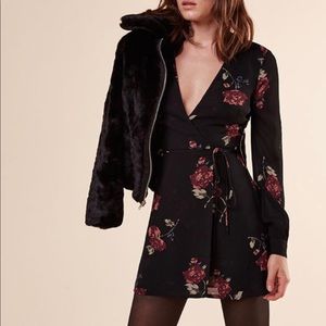 Reformation wrap dress